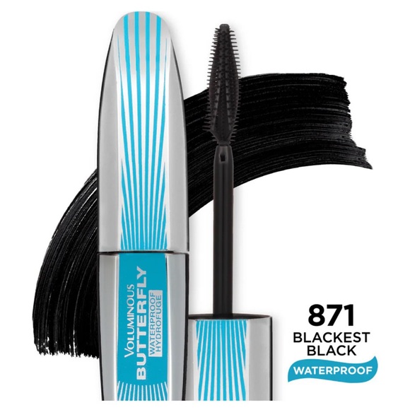 871 Blackest Black - L’Oréal Voluminous Butterfly Waterproof Mascara - Picture 1 of 4